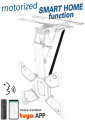 Mywall Tv Wall Mount - Hl 48 Mw Motorized And Foldable Tv Ceiling Mount For Screen Sizes 23"-65" (58-165cm)